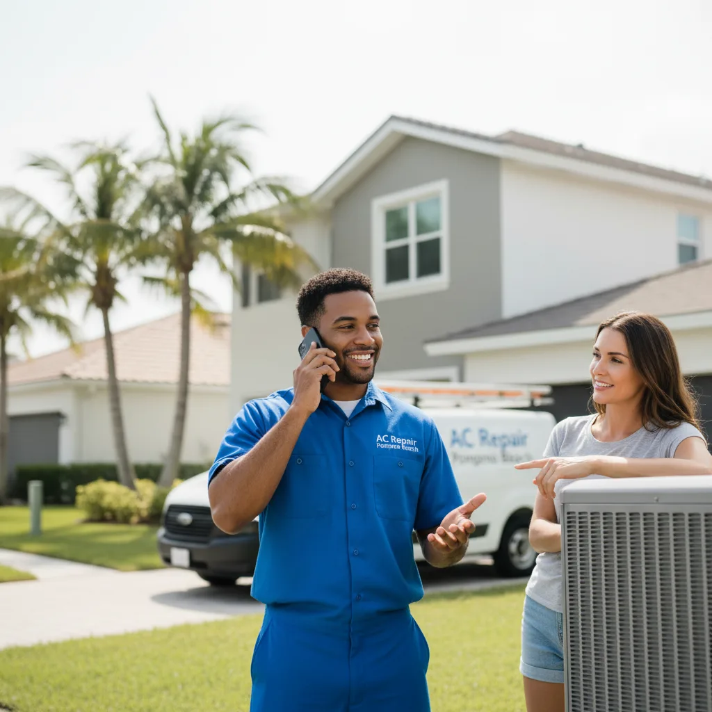 AC Repair Pompano Beach customer support in Raymond